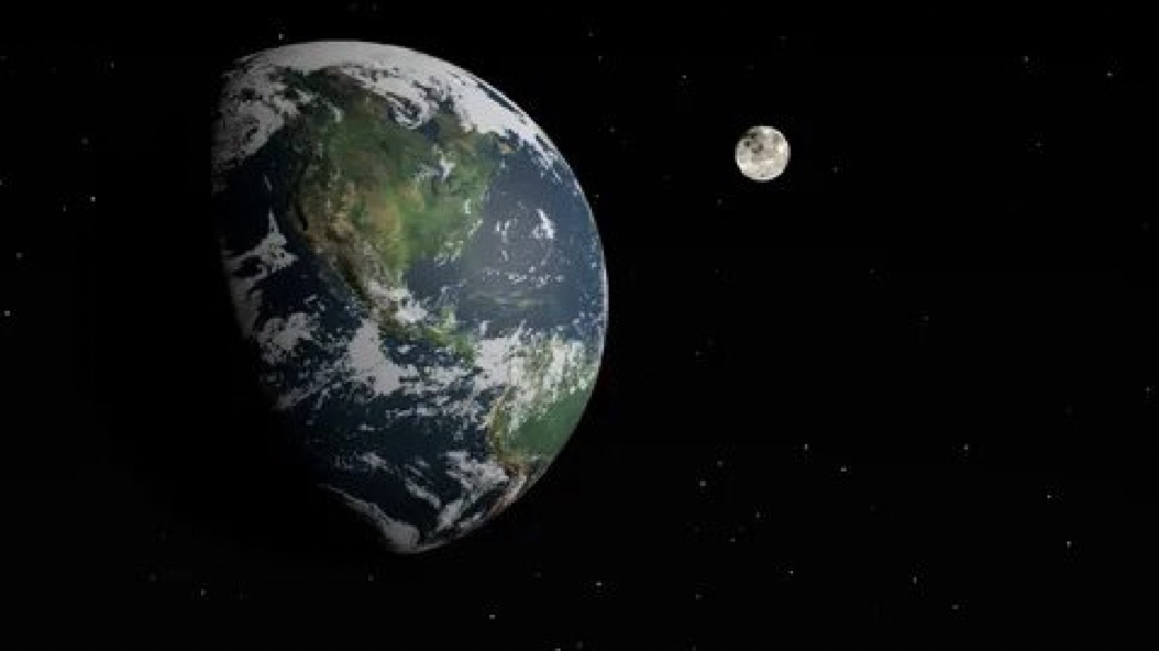 Иллюстрация к вопросу о гравитационном воздействии Луны на Землю