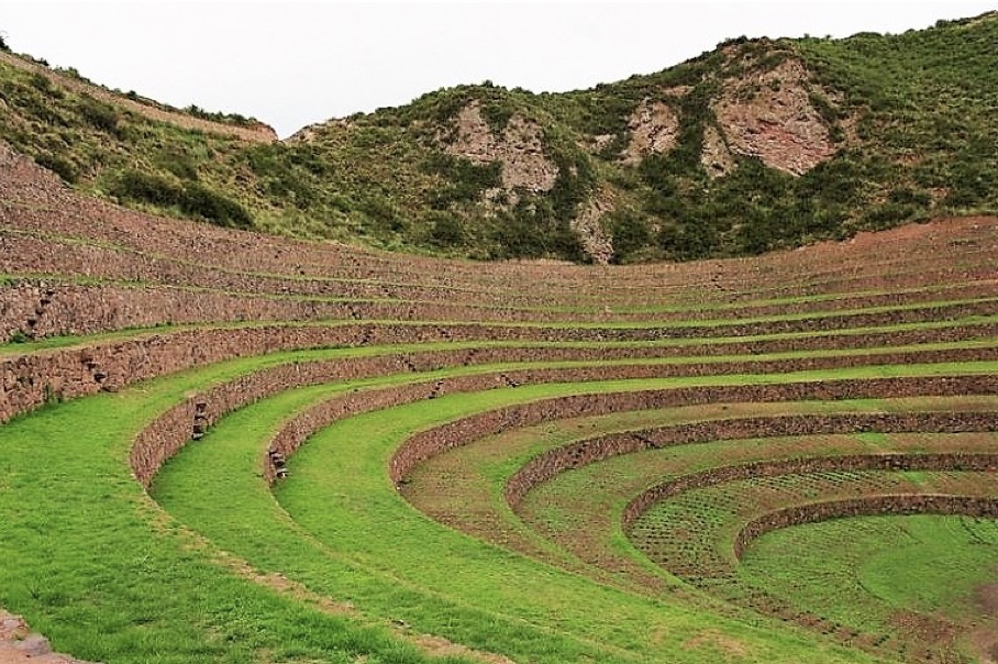 Террасы инков в Перу