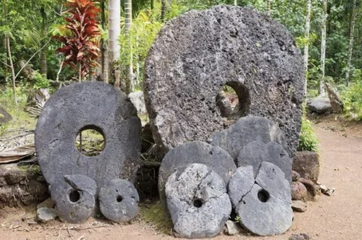Каменные диски архипелага Яп