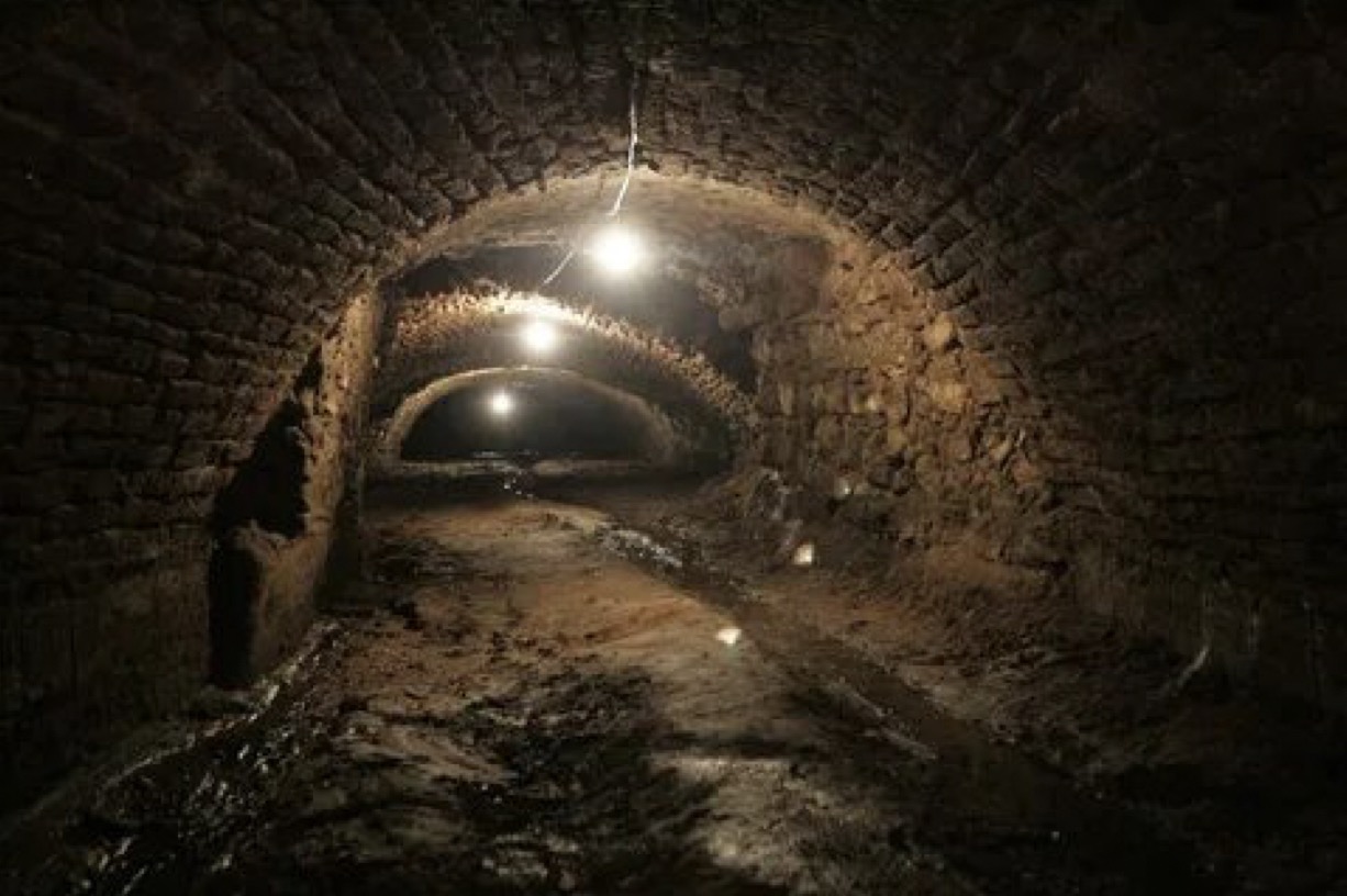 Подземная часть города Пуэбла (Мексика)