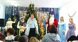 Новогодняя сказка в Дивеево