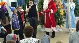 Новогодняя сказка в Дивеево