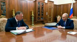 Владимир Путин и Марат Хуснуллин