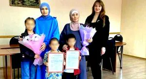 Марина Ермакова со счастливыми семьями