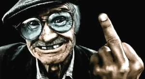 Дедушка старый, ему всё равно?