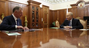 Марат Хуснуллин и Владимир Путин