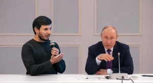 Владимир Путин и Феликс Машков