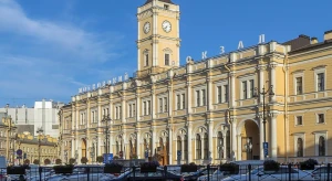 Здание Московского вокзала в Санкт-Петербурге