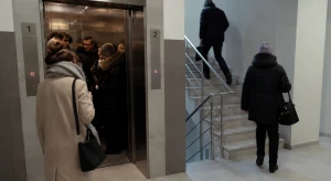 Один специалист на 64 лифта