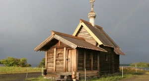 Церковь Воскрешения Лазаря на острове Кижи (XIV век)