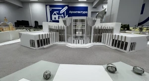 Одна из студенческих работ в номинации «Макет» (Смоленск)