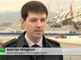 Виктор Прядеин  в бытность олимпстроевцем