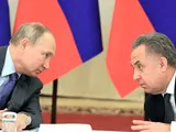 Владимир Путин и Виталий Мутко