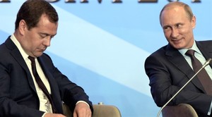 Дмитрий Медведев и Владимир Путин