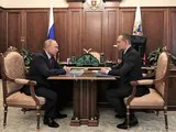 Владимир Путин и Олег Скуфинский
