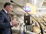 Марат Хуснуллин на пленарном заседании Госдумы