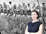 Александра Белоус и знаменитое американское фото «Обед на небоскрёбе»