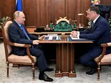 Владимир Путин и Марат Хуснуллин
