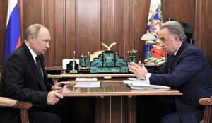 Владимир Путин и Виталий Мутко