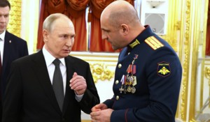 Владимир Путин и Артём Жога