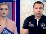 Дмитрий Кочнев даёт интервью телеканалу