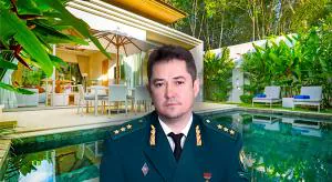 Олег Долматов ещё при погонах