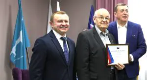 Александр Калинин, Валерий Мозолевский и Валерий Лимаренко