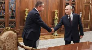 Владимир Путин и Андрей Никитин
