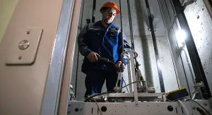 Со скоростью 15.000 лифтов в год