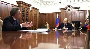 Виталий Мутко и Владимир Путин