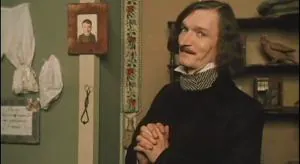 Александр Трофимов в роли Николая Гоголя в фильме «Мёртвые души»