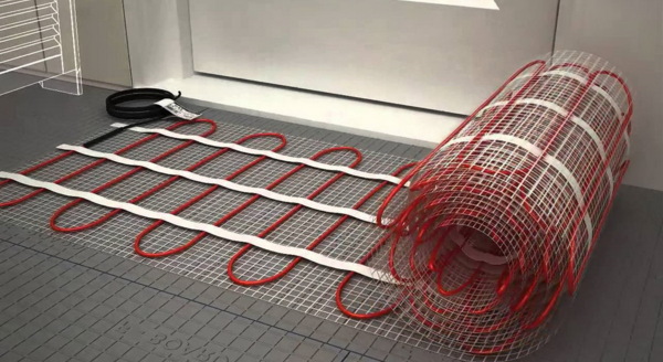 Как смонтировать тёплый кабельный пол